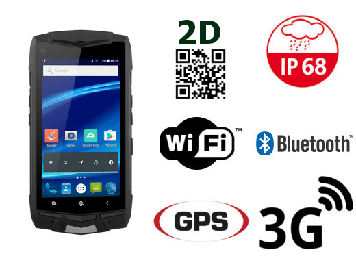 Przemysowy kolektor danych MobiPad MV1HP Bluetooth 3G WiFi 2D scanner IP68 GPS