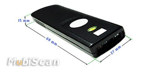 MobiScan MS197 Bluetooth 2.0 / 4.0 MOBISCAN MS-197 Skaner 1D LASER Bezprzewodowy Bluetooth 2.0 Porczny MobiSCAN  Kompatybilny Windows Android IOS mobilator.pl New Portable Devices Mobilne Skanery kodw kreskowych MINI