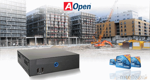 AOpen DE67-HAI MiniPC Komputer przemysowy DIGITAL ENGINE Intel i3 i5 i7  mSata SSD