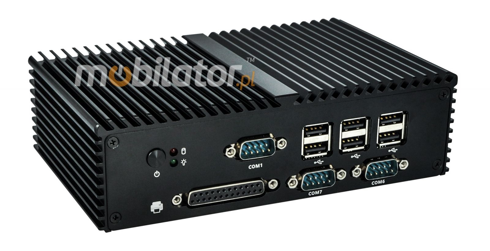 Bezwentylatorowy Komputer Przemysowy MiniPC mBOX Q190X - LPT Barebone