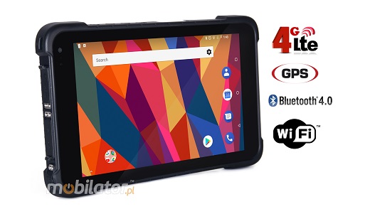Wzmocniony Wytrzymay Tablet Emdoor EM-T86 czno 4G GPS Bluetooth WiFi