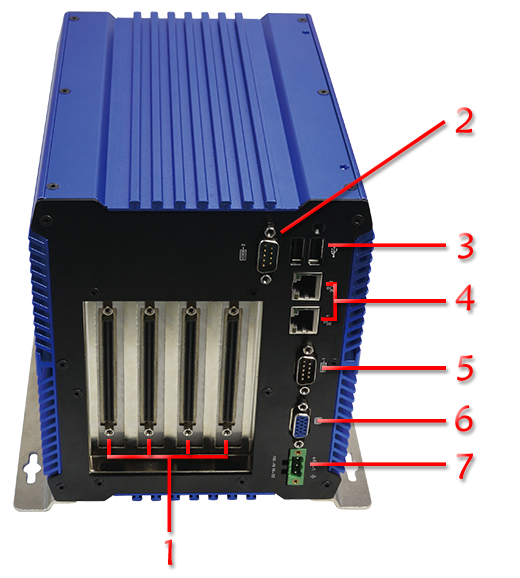 Komputer Przemysowy Fanless MiniPC IBOX- 3317UE (4PCI)