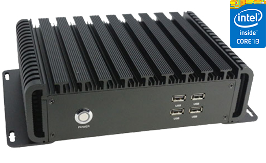 Komputer Przemysowy Fanless MiniPC IBOX-I3-3110m (WiFi)