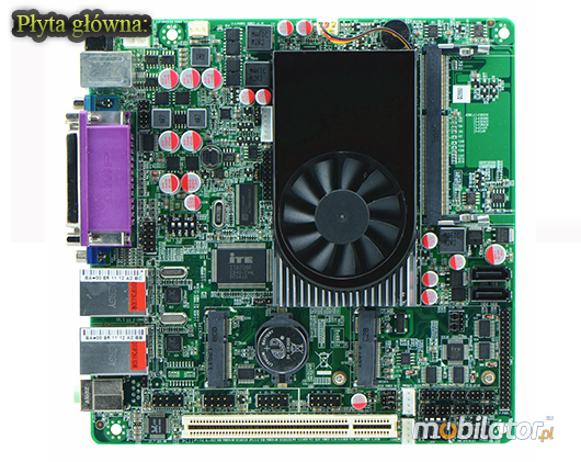 Przemysowy fanless MiniPC IBOX-N455-S100