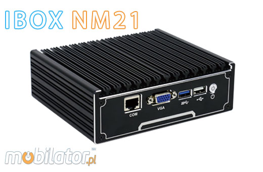 Wzmocniony mini Komputer Przemysowy Fanless MiniPC IBOX-NM21 Barebone umpc mobilator ssd intel celeron J1900