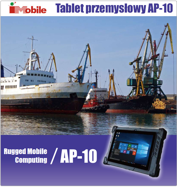 przemyslowy tablet ap-10 imobile wodoodporny komputer panelowy do mobilator polska