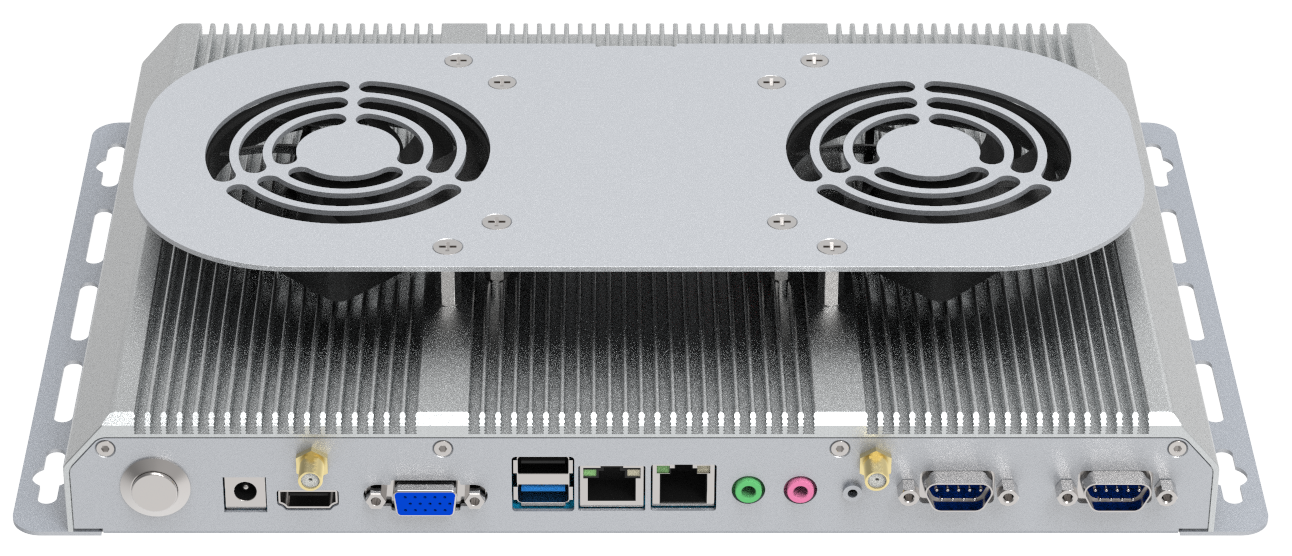 Minimaker BBPC-K04 (i5-7200U) - Przemysowy wzmocniony may komputer - Procesor Inter Core i5, 2x LAN RJ45 oraz 6x COM RS232