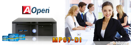 MiniPC MP67-DI AOpen Procesor Intel Core i3 i5 i7  2TB HDD 512GB SSD Mobilator.pl