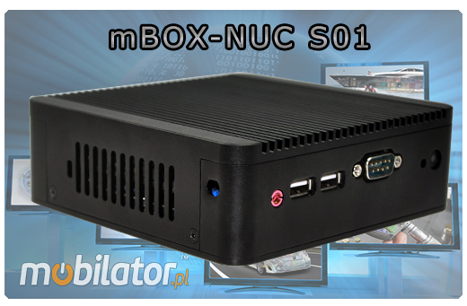 Przemysowy MiniPC mBOX-Nuc S01