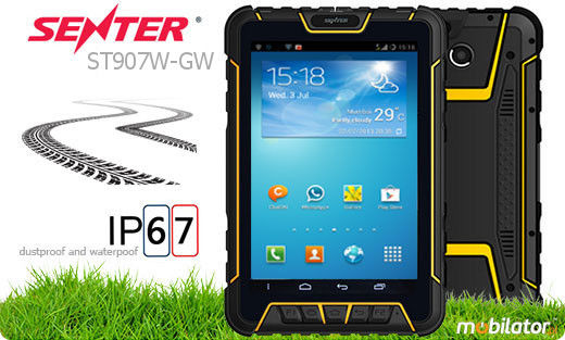 tablet przemyslowy senter st907w-gw ip67 mobilator new portable device 2019