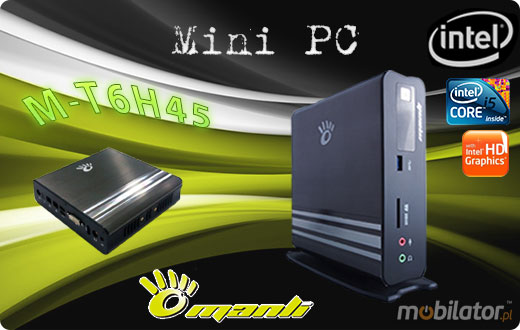 MiniPC Nettop Mini-PC May komputer Manli T6  M-T6H45