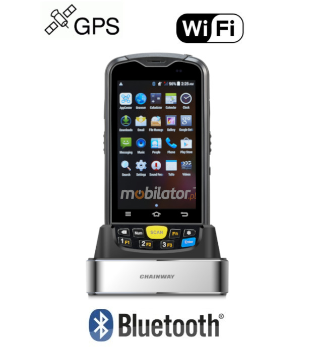 Chainway C6000M-QE v.2 profesjonalny modu GPS Bluetooth 5.0 Dwuzakresowy modu Wi-Fi NFC skaner kodw kreskowych 2D Zebra