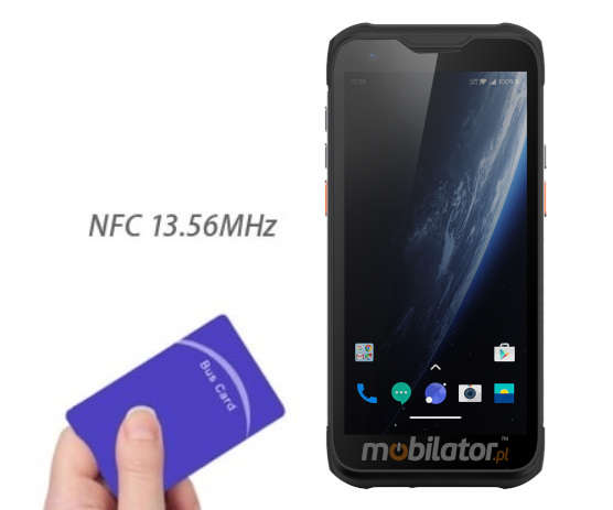Chainway MC95 NFC, zasig, komunikacja protokoy ISO 2-4cm przemysowy  kolektor danych