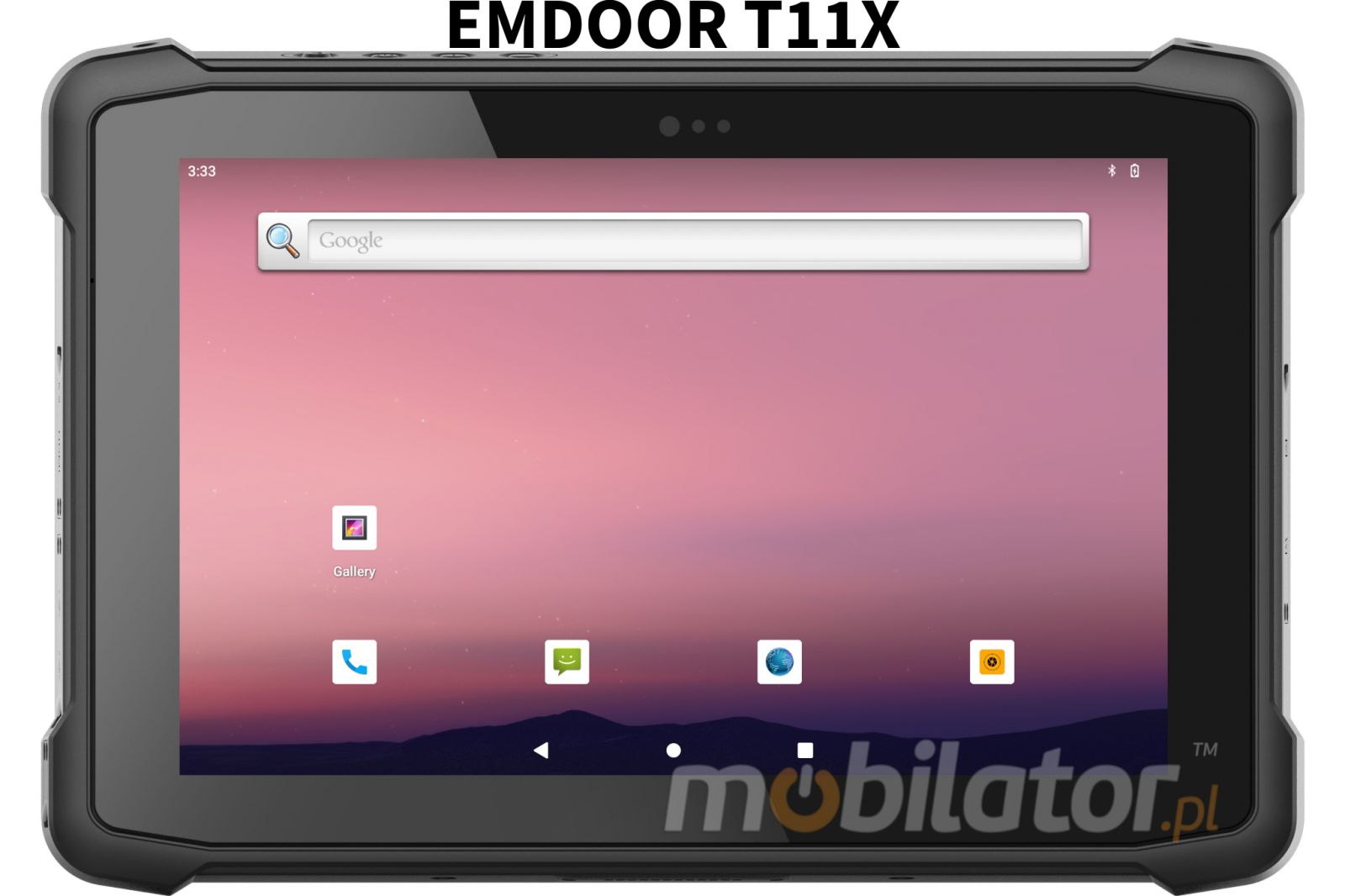 Emdoor T11X wstrząsoodporny przemysłowy tablet 4G LTE IP65