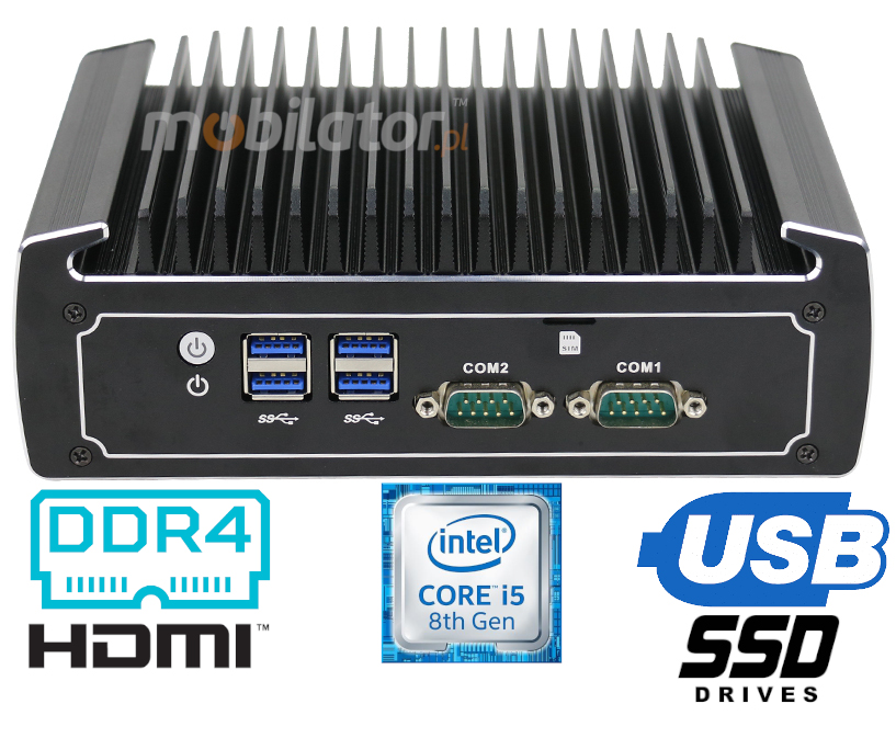 IBOX N1554 Intel i5 may niezawodny szybki i wydajny mini pc 
