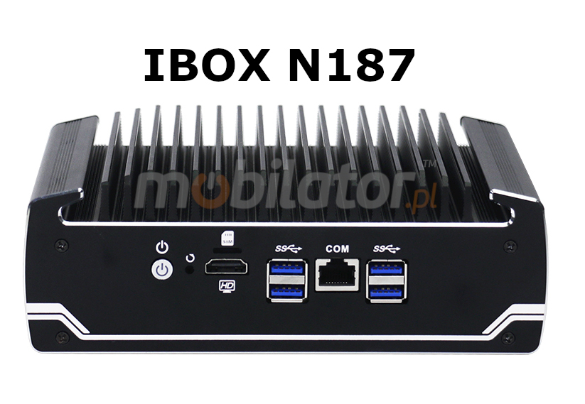 IBOX N187 - wytrzymay wzmocniony komputer przemysowy z procesorem Intel Core i5