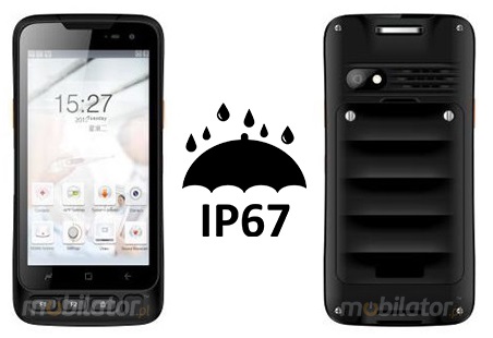 MobiPAD 7R – odporny na kurz i wod kolektor danych, wytrzymay smartfon przemysowy idealny do magazynu i hurtowni, skaner 2D Zebra SE4710, 4GB RAM i 64GB ROM