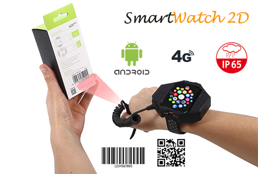 wodoszczelny przemyslowy smartwatch mobilator WT02 nowoczesny rugged