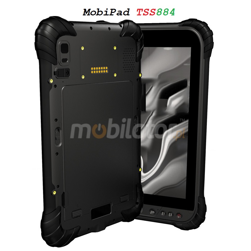 Odporny rugged tablet przemysowy Android 8.1 MobiPad TS884 NFC 4G IP68 mobilator umpc