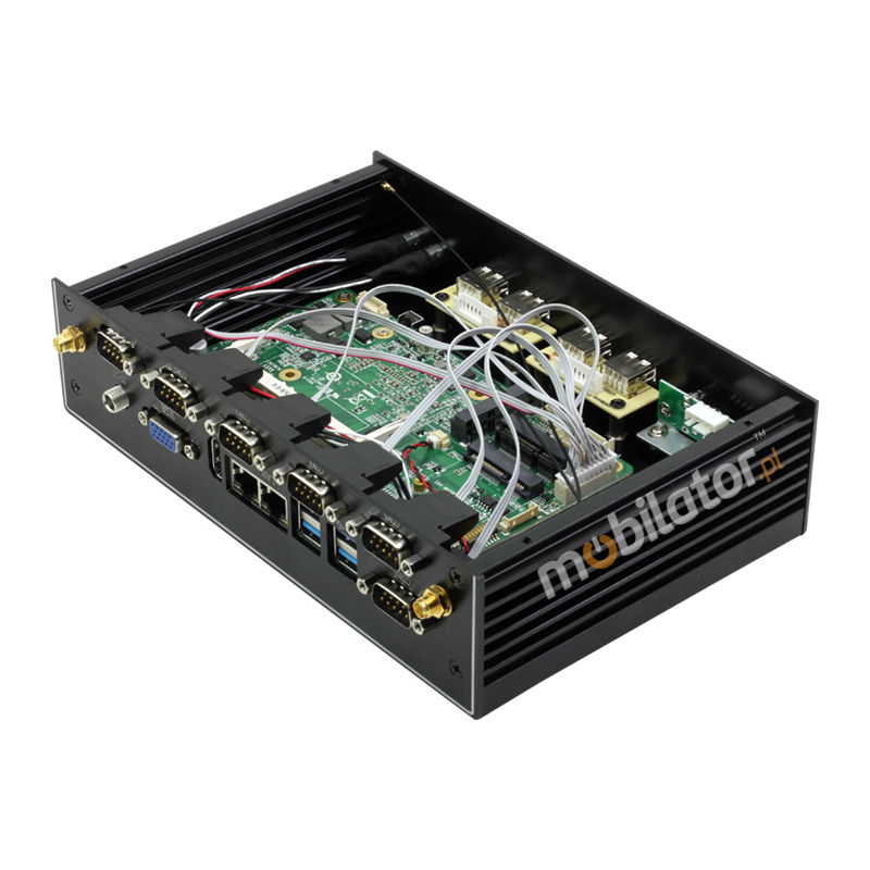 MiniPC yBOX-X26A Wydajny may komputer przemysowy temperatura pracy temperatura przechowywania wilgotno bez kondensacji  mobilator pl