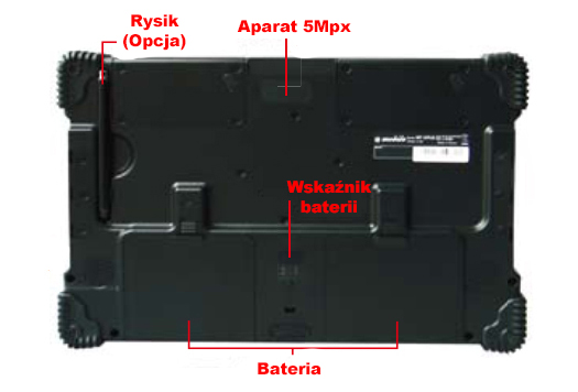 i-mobile czytnik linii papilarnych tablet wideokonferencje barcode skaner ap-10 umpc