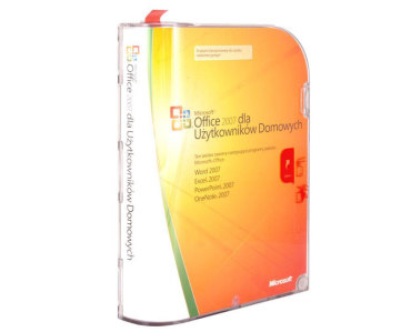BOX Microsoft Office 2007 - dla Domu