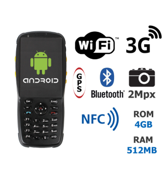 Przemysowy Kolektor Danych MobiPad A351 NFC RFID + Aparat