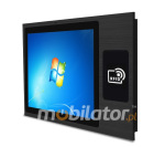 Operatorski Przemysowy Panel PC dotykowy z wbudowanym czytnikiem RFID HF - MobiBOX 10.1 Windows - zdjcie 1
