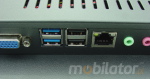 Operatorski Przemysowy Panel PC dotykowy z wbudowanym czytnikiem RFID HF - MobiBOX J1900 17 - zdjcie 12