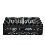 Bezwentylatorowy Komputer Przemysowy MiniPC mBOX Q190X - LPT v.Barebone - zdjcie 4