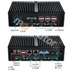 Bezwentylatorowy Komputer Przemysowy MiniPC mBOX Q190X - LPT v.Barebone - zdjcie 1