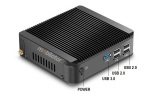 Wzmacniany Mini komputer przemysowy bezwentylatorowy MiniPC yBOX-X30(1LAN)-I5 4210Y Barebone - zdjcie 2