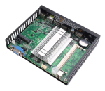 Wzmocniony Bezwentylatorowy Komputer Przemysowy z 4-ema kartami sieciowymi LAN - MiniPC yBOX - X33 (4 LAN)- J1800 v.2 - zdjcie 3