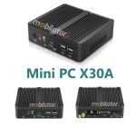 Przemysowy minikomputer pasywny MiniPC yBOX-X30A(2LAN+2COM)-N2815 Barebone - zdjcie 4