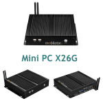 Komputer przemysowy z pasywnym chodzeniem z 4-ema portami COM RS232 - MiniPC yBOX X26G(4COM)-N2830 v.5 - zdjcie 8