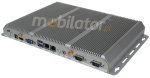 Minimaker OPCO-01Y v.3 - Nowoczesny wzmocniony mini komputer przemysowy Wifi+Bluetooth, 2x LAN oraz 6x COM RS232 - zdjcie 3