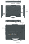Emdoor X14 v.3 - Militarny 14 calowy laptop z moliwoci uywania jako tablet - SSD 1TB - zdjcie 8
