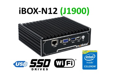 IBOX-N12 (J1900) v.3 - Przemysowy komputer z rozszerzonym dyskiem SSD 512 GB przeznaczony na prordukcje