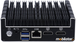 IBOX-NUC-C3L4 (J3160) v.1 - Fanless mini PC (4x LAN + 2x HDMI) z wzmocnion obudow oraz moduem WiFi - zdjcie 2