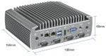 IBOX-601 v.4 - Przemysowy niewielki mini PC (VGA + HDMI) z wzmocnion obudow i pasywnym chodzeniem - zdjcie 27