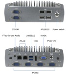 IBOX-601 v.4 - Przemysowy niewielki mini PC (VGA + HDMI) z wzmocnion obudow i pasywnym chodzeniem - zdjcie 29