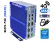 IBOX-700 (3865U) v.5 - Fanless mini PC z wzmocnion obudow (2x LAN + 4x COM + 4G LTE)