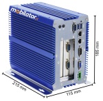 IBOX-701 (3865U) v.2 - Bezwentylatorowy komputer z 2-iema kartami sieciowymi LAN - zdjcie 1