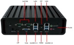 IBOX-602 (i5 4200M) v.2 - Bezwentylatorowy mini komputer z dyskiem SSD, 2x port LAN oraz 2x Display Port - zdjcie 4