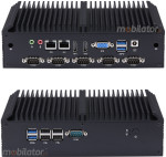 mBox X105 v.1 - Przemysowy MiniPC - procesor Intel Celeron 3855U - dysk M.2 - USB 3.0, 2x HDMI - zdjcie 1