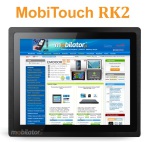 MobiTouch 8RK4 - wzmocniony bezwentylatorowy Panel komputerowy z 8-mio calowym pojemnociowym ekranem dotykowym i systemem Android 7.1 - norma IP65 na przedni cz obudowy - zdjcie 1