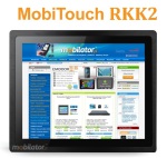 MobiTouch 19RKK2B - 19 cali wytrzymay dotykowy przemysowy komputer panelowy fanless z systemem Android i norm IP65 na cz przedni obudowy - zdjcie 2