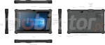 Emdoor I10U v.15 - Wodoodporny 10-calowy tablet z procesorem I7, z NFC, skanerem kodw kreskowych 1D MOTO, pamici 16GB RAM, Windows 10 Home S, Bluetooth 4.2 - zdjcie 50