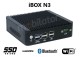 IBOX N3 v.4 - miniPC z procesorem Intel Celeron, WiFi, BT, zczami 4x USB 2.0, 2x USB 3.0 oraz 2x RJ-45 LAN, 8GB RAM DDR3L i dyskiem 128GB SSD