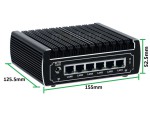 IBOX N133 v.14 - Minimalistyczny miniPC z dyskiem SATA HDD o pojemnoci 2TB, pamici RAM 16 GB i moduami WiFi oraz Bluteooth - zdjcie 1